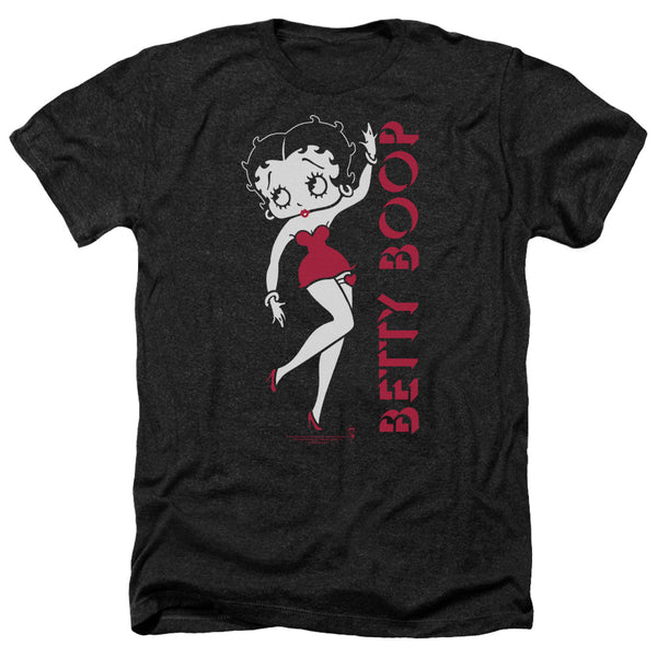 Betty Boop - Classic Adult Regular Fit Heather Short Sleeve