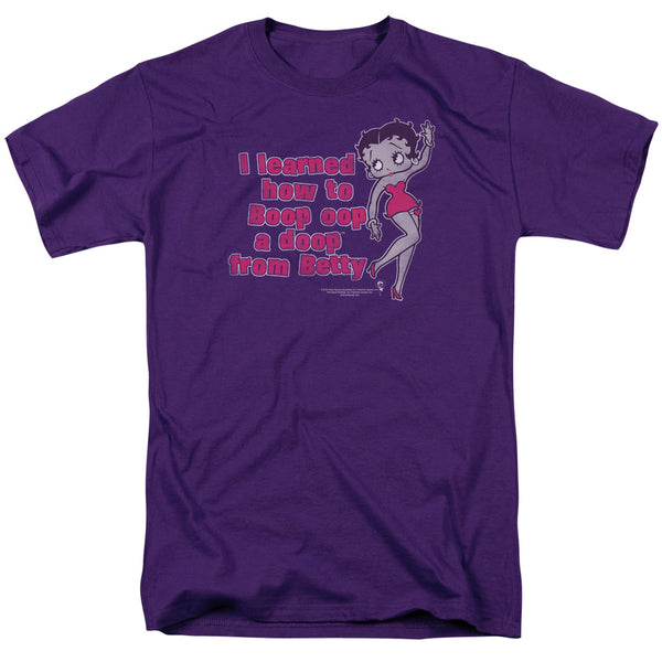 Betty Boop - Learned From Betty Adult Regular Fit Short Sleeve