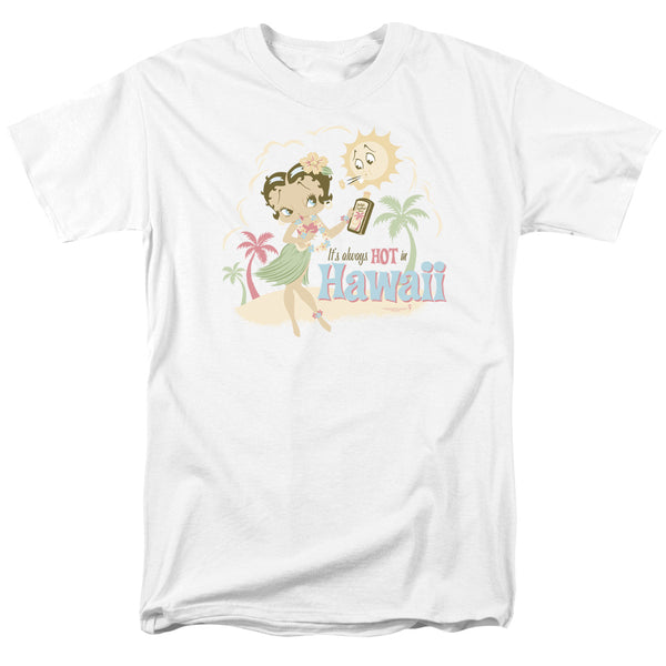Betty Boop - Hot In Hawaii Adult Regular Fit Short Sleeve