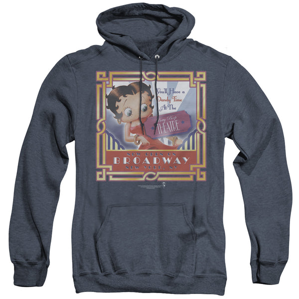 Betty Boop - On Broadway Adult Heather Hoodie