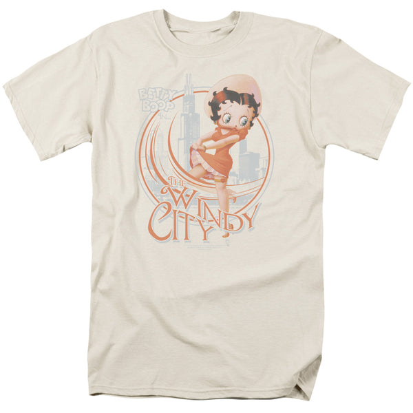 Betty Boop - The Windy City Adult Regular Fit Short Sleeve