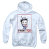 Betty Boop - Auntie Boop Youth Hooded Sweatshirt