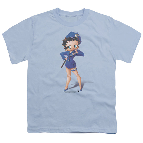 Betty Boop - Officer Boop Youth Short Sleeve