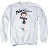 Betty Boop - Navy Boop Adult Crewneck Sweatshirt