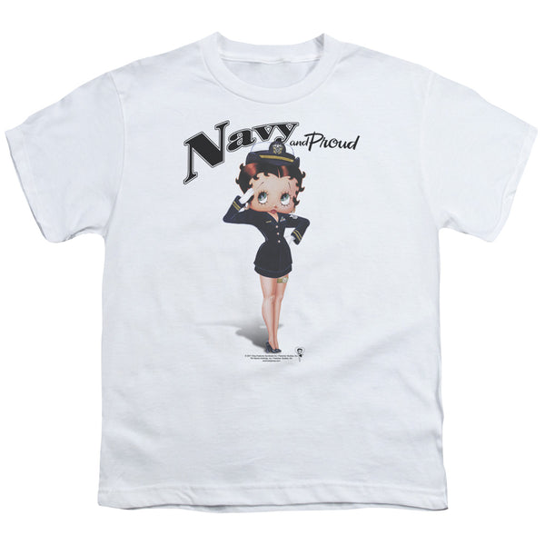 Betty Boop - Navy Boop Youth Short Sleeve