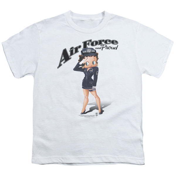 Betty Boop - Air Force Boop Youth Short Sleeve