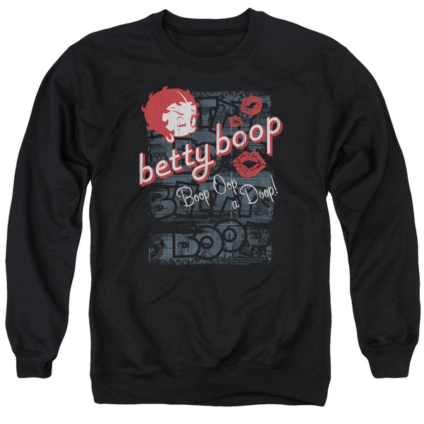 Betty Boop - Boop Oop Adult Crewneck Sweatshirt