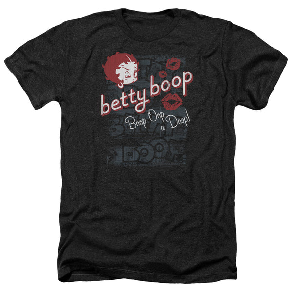 Betty Boop - Boop Oop Adult Regular Fit Heather Short Sleeve
