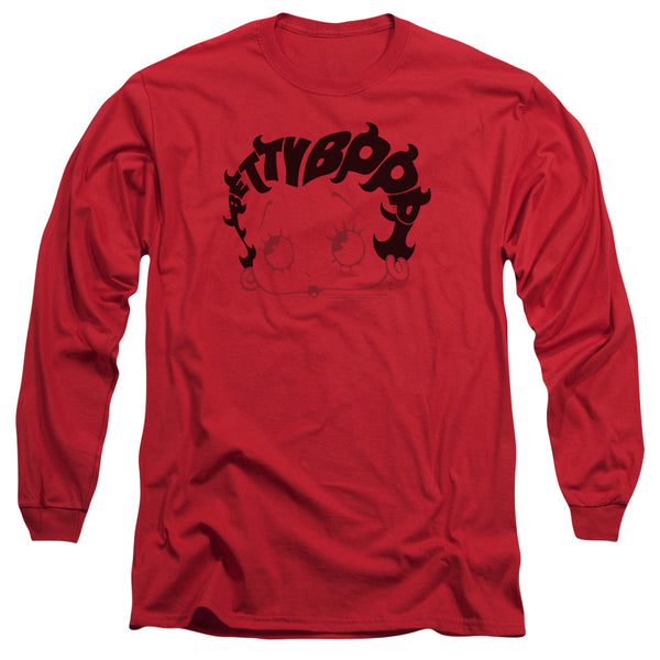 Betty Boop - Word Hair Adult Long Sleeve