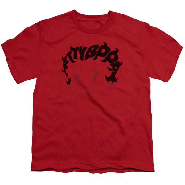 Betty Boop - Word Hair Youth Short Sleeve