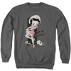 Betty Boop - Out Of Control Adult Crewneck Sweatshirt