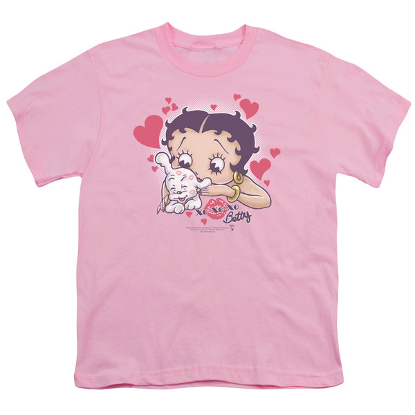 Betty Boop - Puppy Love Youth Short Sleeve