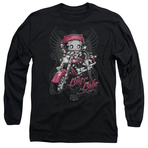 Betty Boop - Biker Babe Adult Long Sleeve