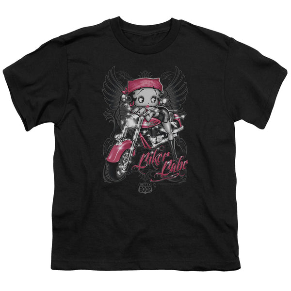 Betty Boop - Biker Babe Youth Short Sleeve