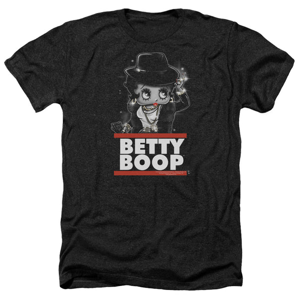 Betty Boop - Bling Bling Boop Adult Regular Fit Heather Short Sleeve