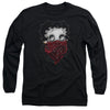 Betty Boop - Bandana & Roses Adult Long Sleeve
