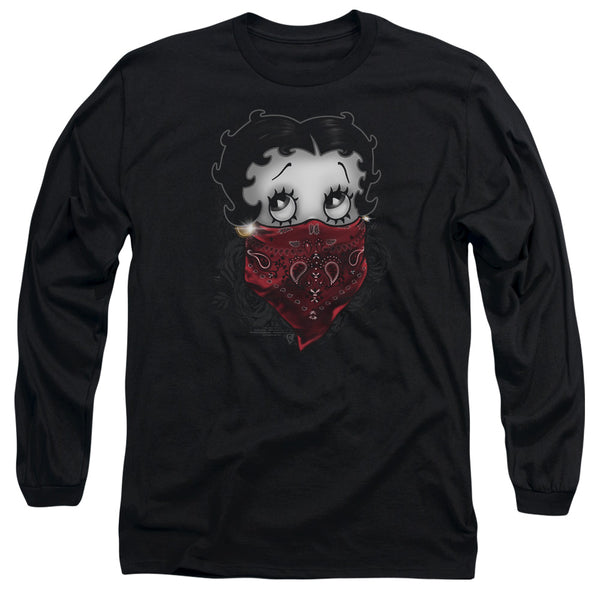Betty Boop - Bandana & Roses Adult Long Sleeve