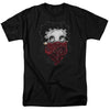 Betty Boop - Bandana & Roses Adult Regular Fit Short Sleeve