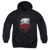 Betty Boop - Bandana & Roses Youth Hooded Sweatshirt