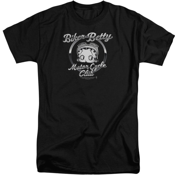 Betty Boop - Chromed Logo Adult Tall Fit Short Sleeve