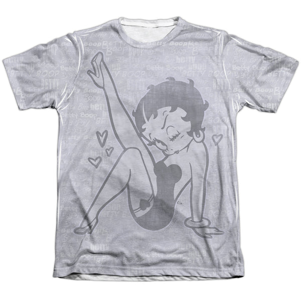 Betty Boop - A Leg Up Adult Regular Fit Short Sleeve 65 - 35 Poly - Cotton