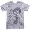 Betty Boop - A Leg Up Adult Regular Fit Short Sleeve 100% Poly
