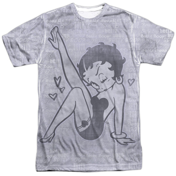 Betty Boop - A Leg Up Adult Regular Fit Short Sleeve 100% Poly