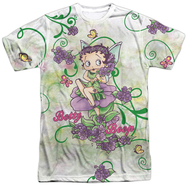 Betty Boop - Flower Fairy Adult Regular Fit Short Sleeve 100% Poly