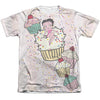 Betty Boop - Cake Boop Adult Regular Fit Short Sleeve 65 - 35 Poly - Cotton