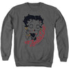 Betty Boop - Classic Zombie Adult Crewneck Sweatshirt