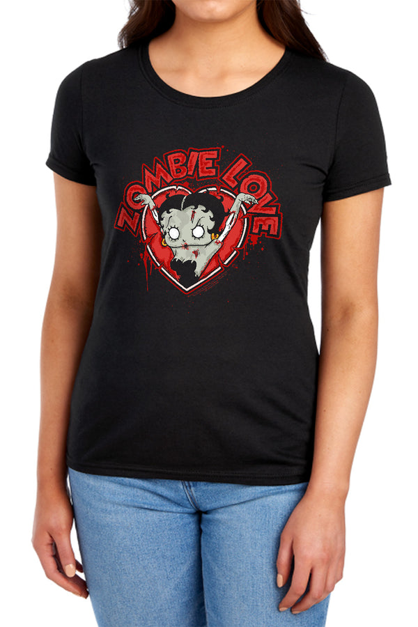 Betty Boop - Heart You Forever Women's Short Sleeve