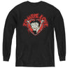 Betty Boop - Heart You Forever L - S Youth