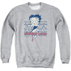Betty Boop - Zombie Pinup Adult Crewneck Sweatshirt