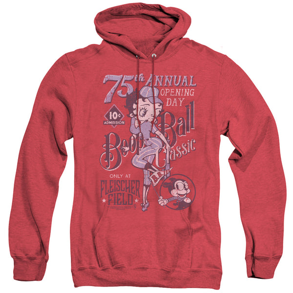Betty Boop - Boop Ball Adult Heather Hoodie