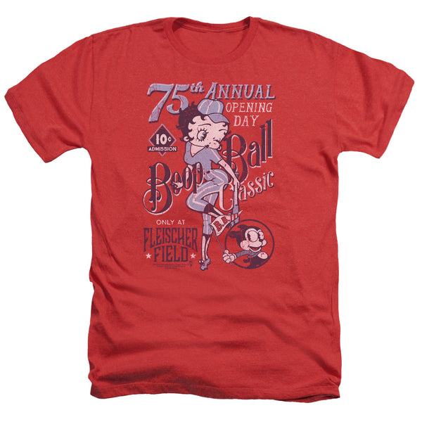 Betty Boop - Boop Ball Adult Regular Fit Heather Short Sleeve