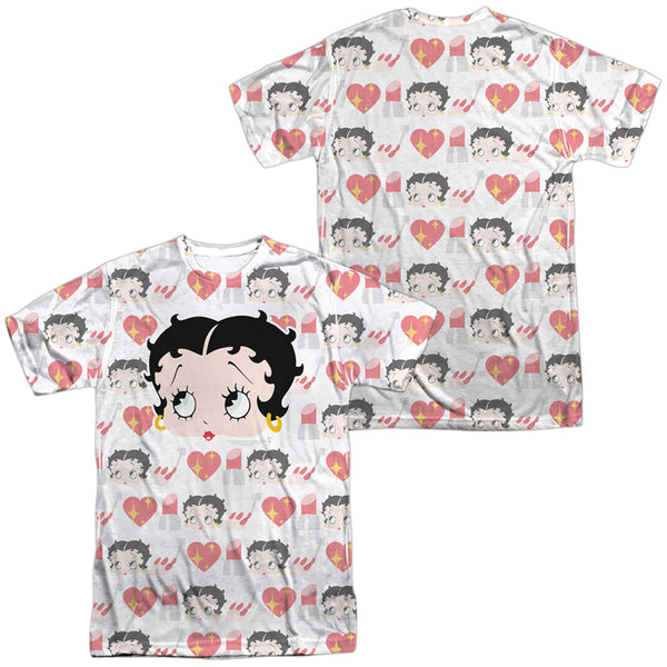 Betty Boop - Symbol Sub (Front - Back Print) Adult Regular Fit Short Sleeve 100% Poly