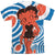 Betty Boop - Mod Rings Adult Regular Fit Short Sleeve 100% Poly