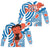 Betty Boop - Mod Rings (Front - Back Print) L - S Adult Poly Crew