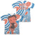 Betty Boop - Mod Rings (Front - Back Print) Adult Regular Fit Short Sleeve 65 - 35 Poly - Cotton