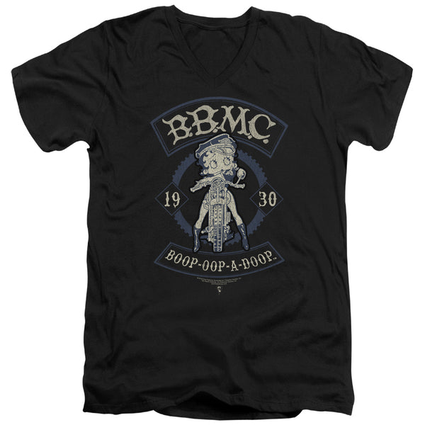 Betty Boop - B.B.M.C. Adult Slim Fit V Neck Cotton