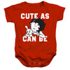 Betty Boop - Cute As Can Be Infant Snapsuit