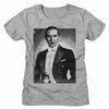 Bela Lugosi Bw Portrait-Ladies S/S Tshirt