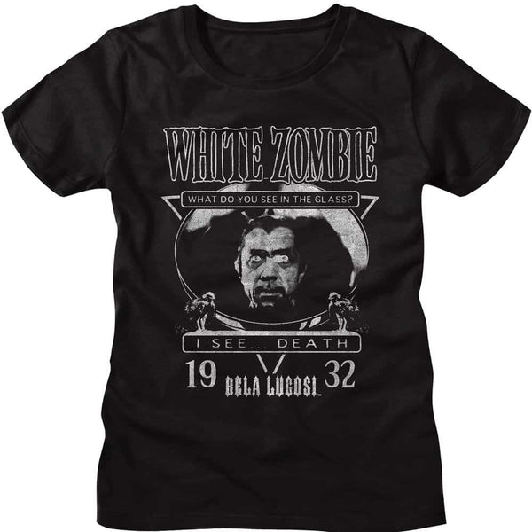 Bela Lugosi White Zombie 1932-Ladies S/S Tshirt