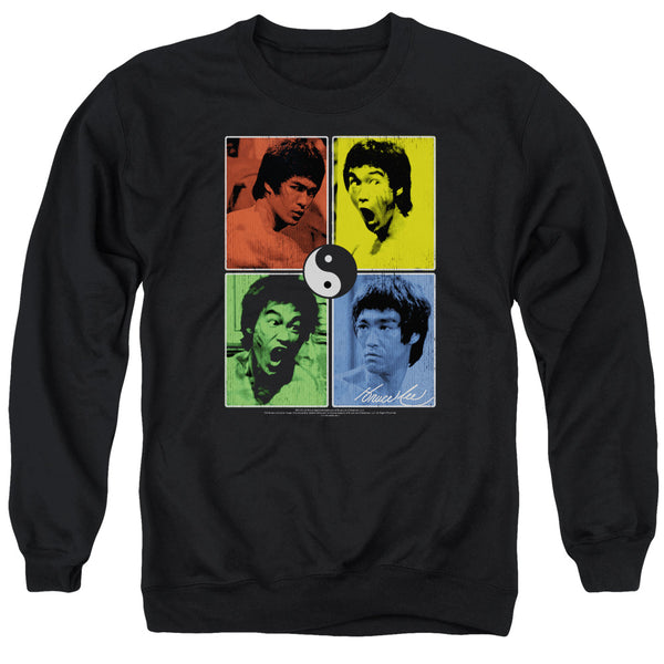 Bruce Lee - Enter Color Block Adult Crewneck Sweatshirt