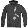 Bruce Lee - The Dragon Awaits Adult Heather Hoodie
