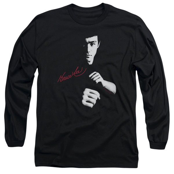 Bruce Lee - The Dragon Awaits Adult Long Sleeve