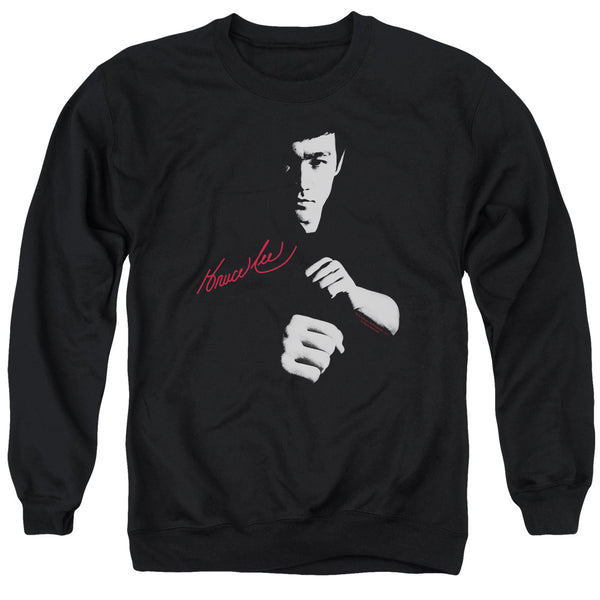 Bruce Lee - The Dragon Awaits Adult Crewneck Sweatshirt