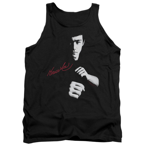 Bruce Lee - The Dragon Awaits Adult Tank Top