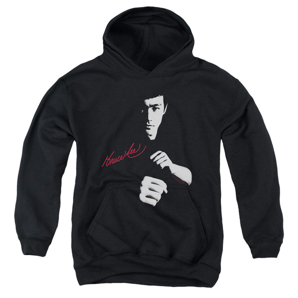 Bruce Lee - The Dragon Awaits Youth Hooded Sweatshirt