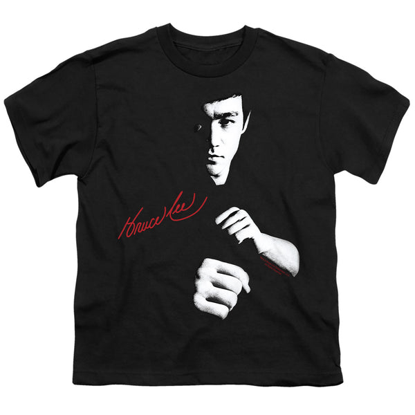 Bruce Lee - The Dragon Awaits Youth Short Sleeve